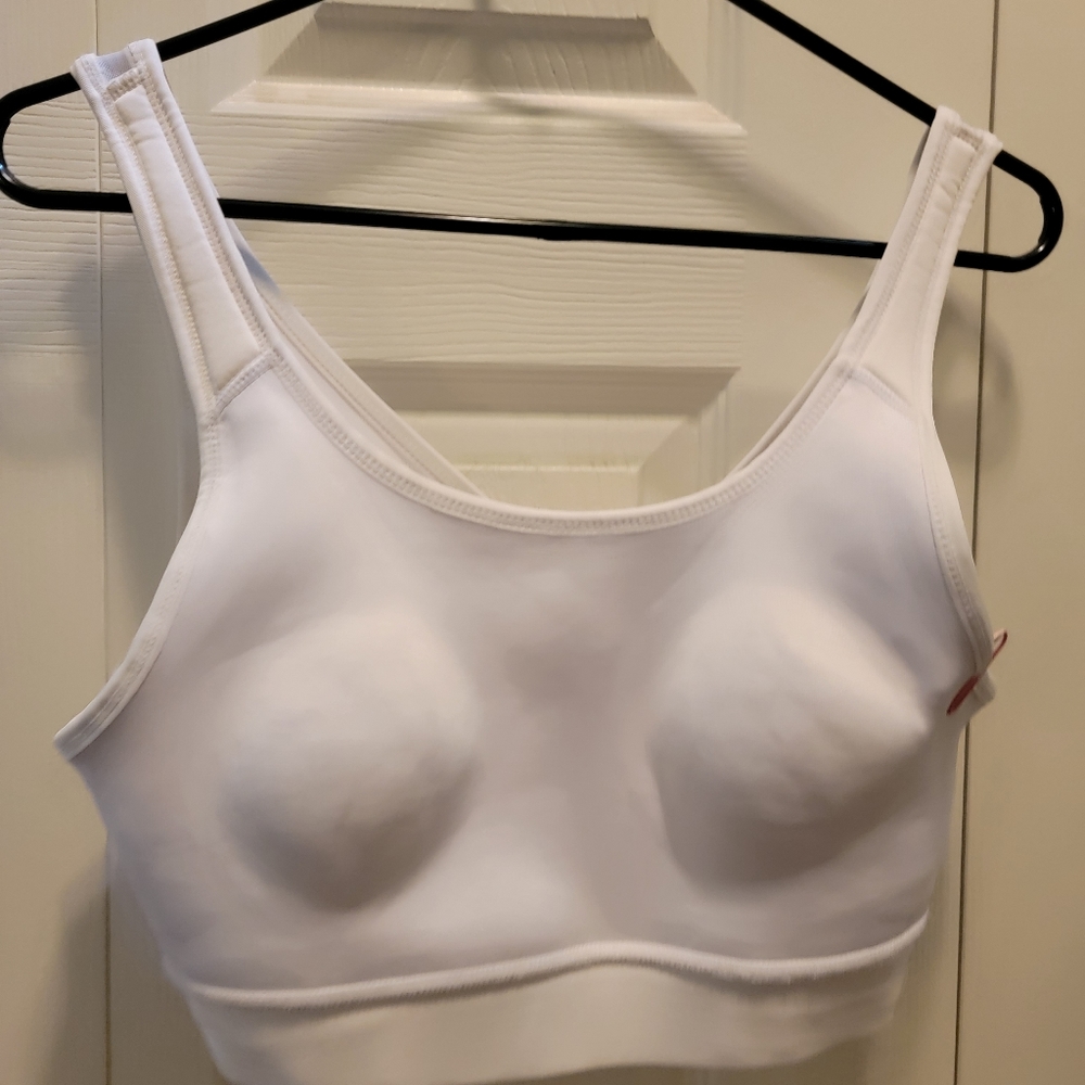 Jockey Stretched Jesey White Sport Bra Size‎ XL - Picture 4 of 7